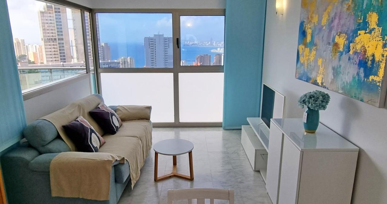 Skyline 11 Sunny Balcony With Stunning Sea Views Apartment Benidorm Luaran gambar