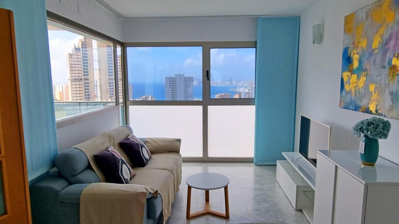 Skyline 11 Sunny Balcony With Stunning Sea Views Apartment Benidorm Luaran gambar